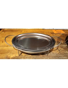 Fuente doble para brasa...